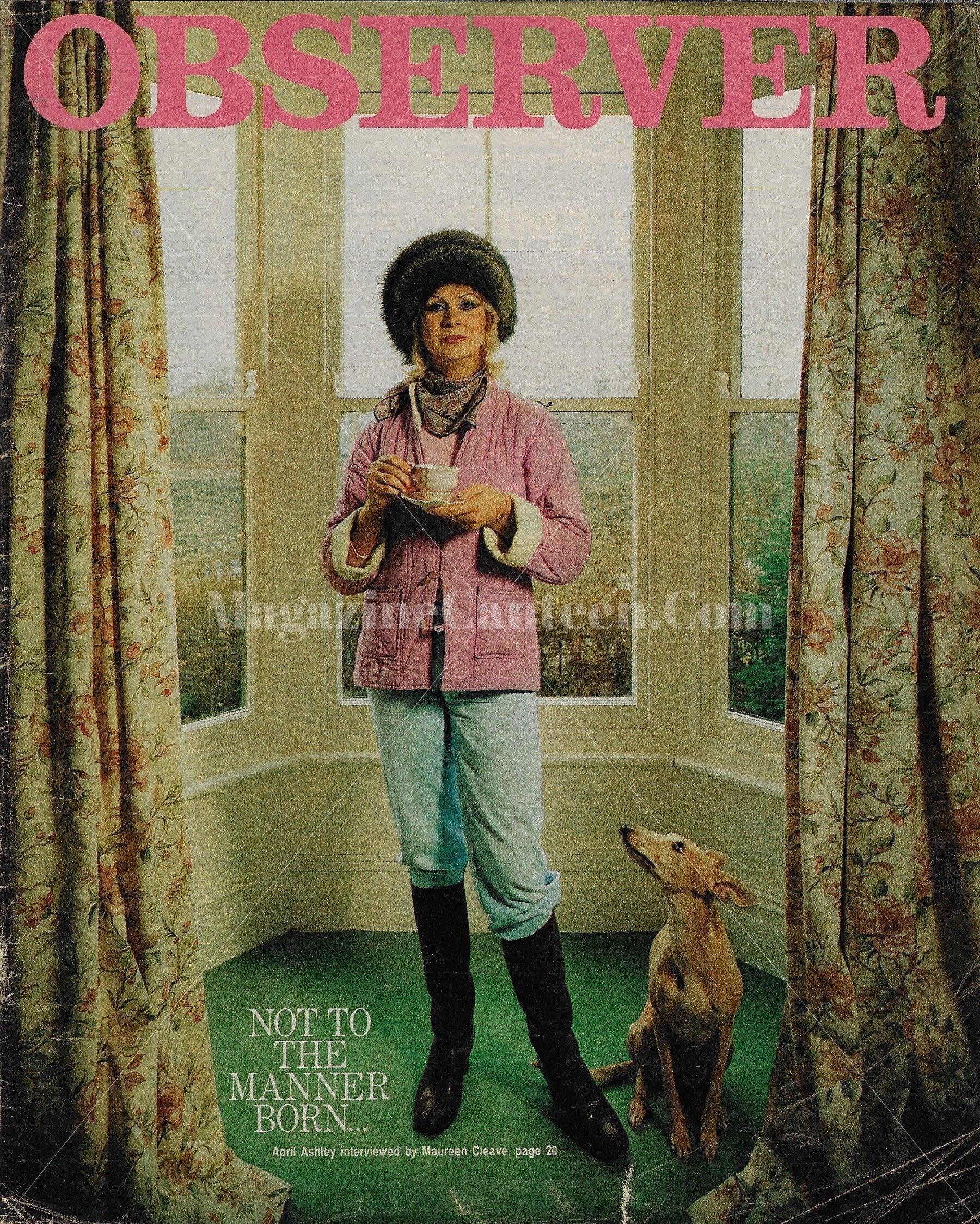 APRIL ASHLEY Chris Steele Perkins SOUTH AFRICA Tom Conti HK Observer magazine UK