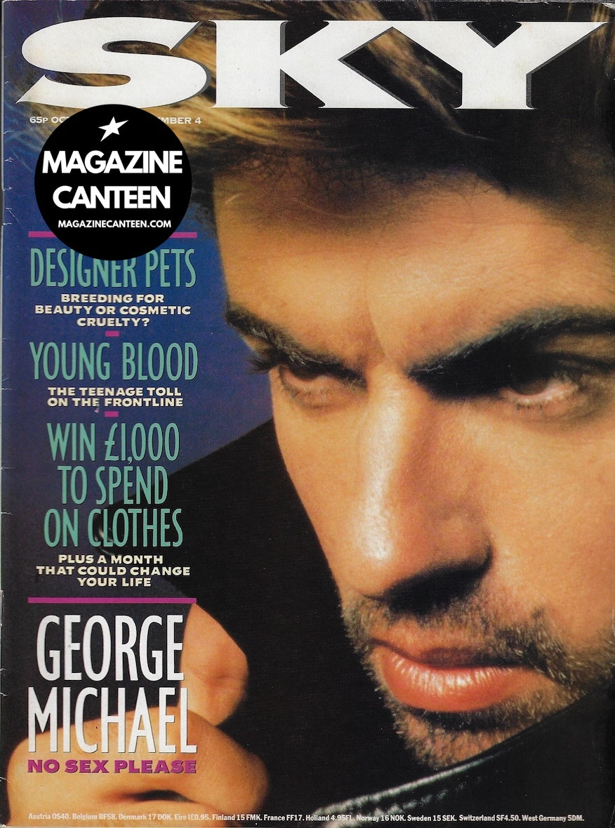 Sky Magazine - GEORGE MICHAEL River Phoenix Derek Jarman