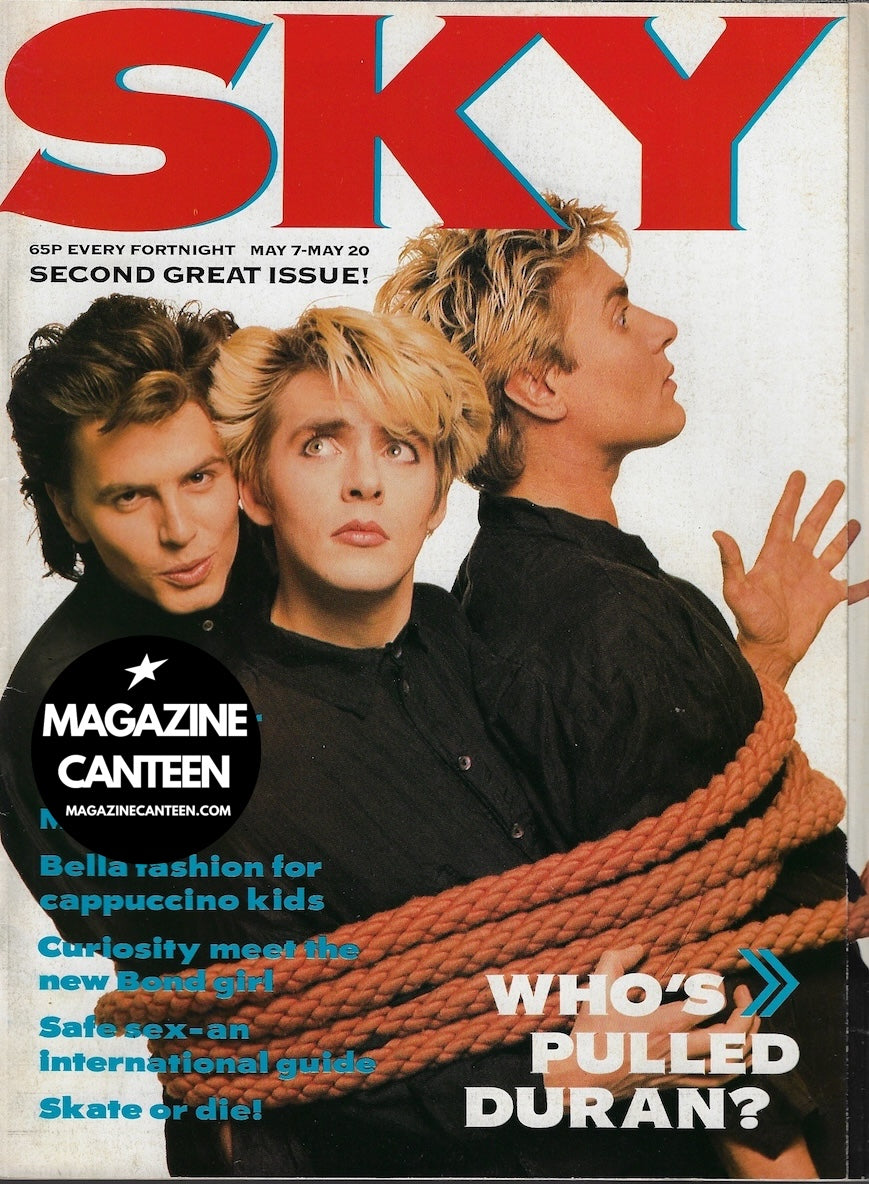 Sky Magazine - Duran Duran GRACE JONES Wendy James