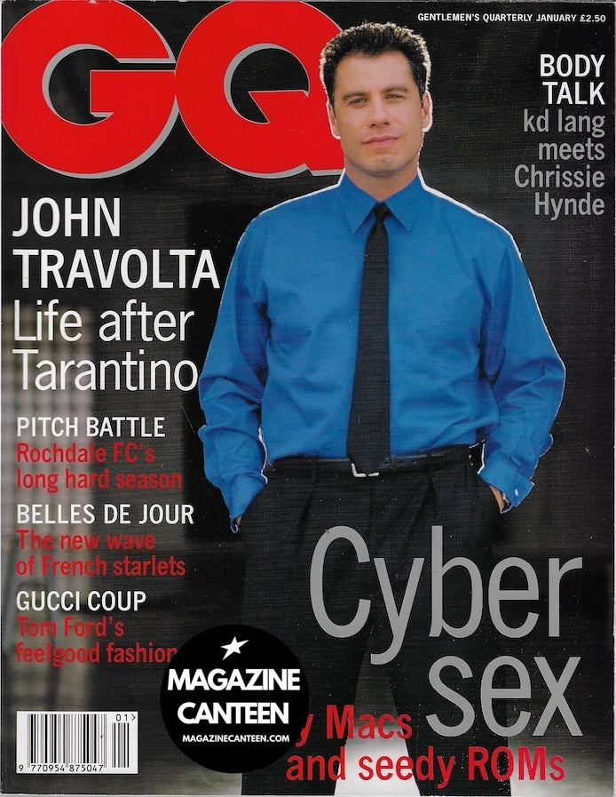 GQ Magazine January 1996 - John Travolta