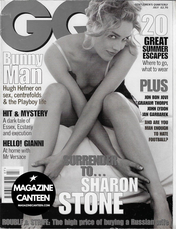 GQ Magazine July 1996 - Sharon Stone