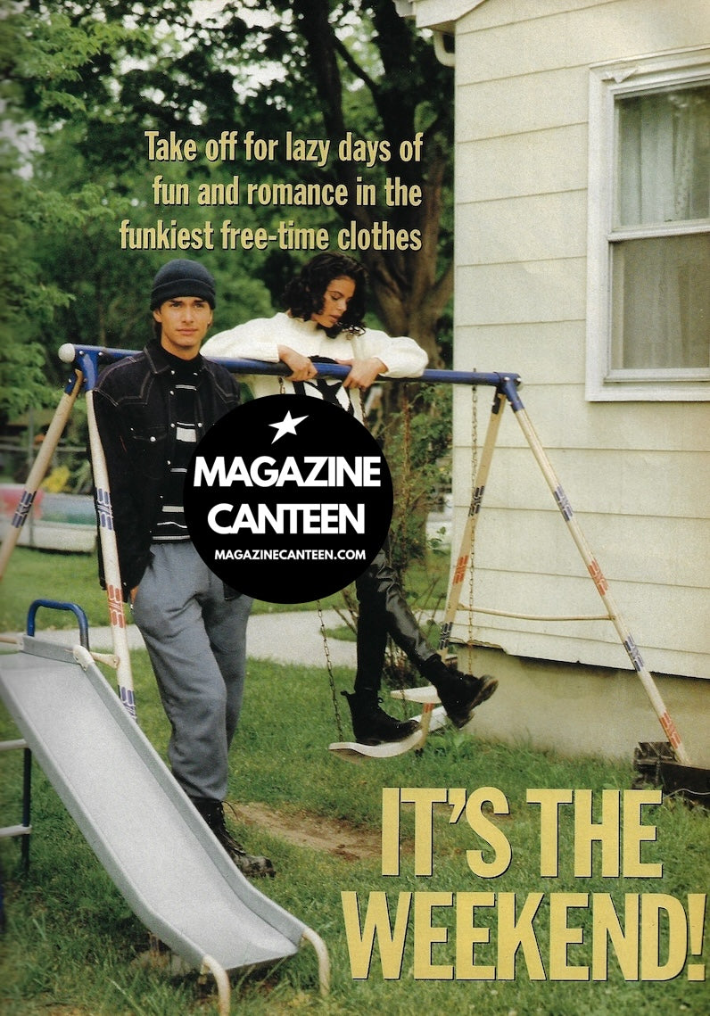 19 Magazine - RARE Marcus Schenkenberg FASHION Edit young 1992