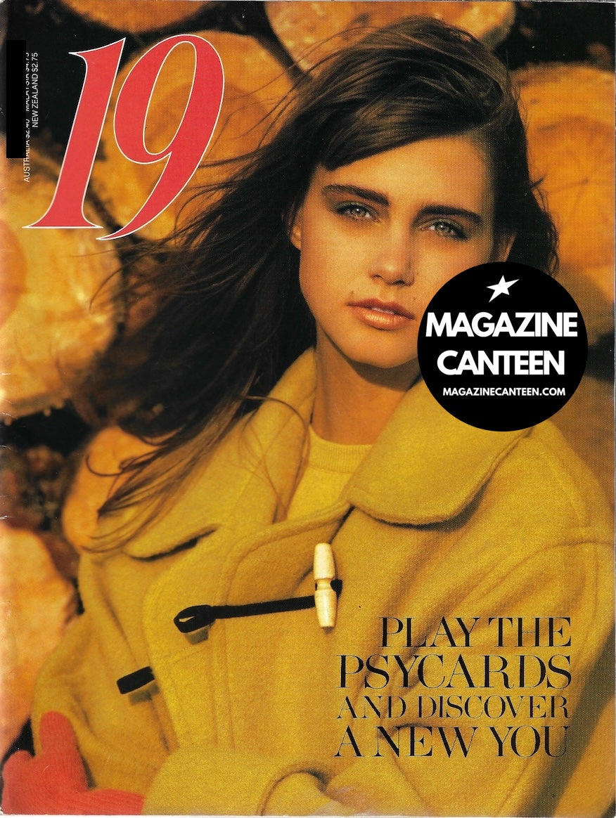 19 Magazine - ROBERTA CHIRKO Daniel Day Lewis MAI TAI
