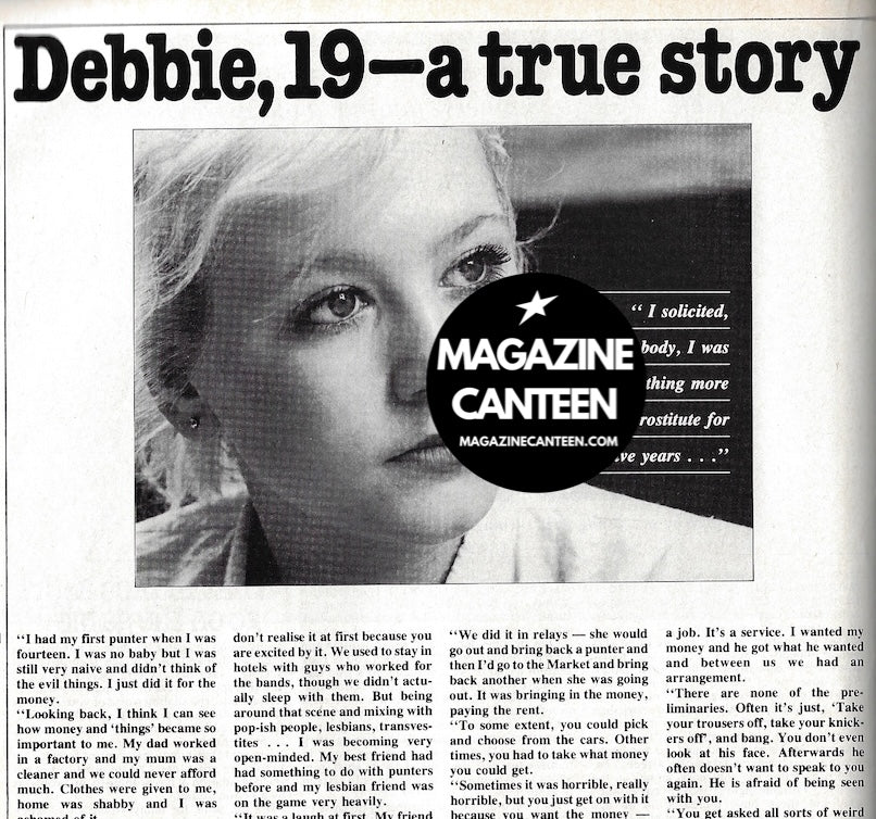 19 Magazine - Debbie Juvenile PUNK Interest A True Story WILSON