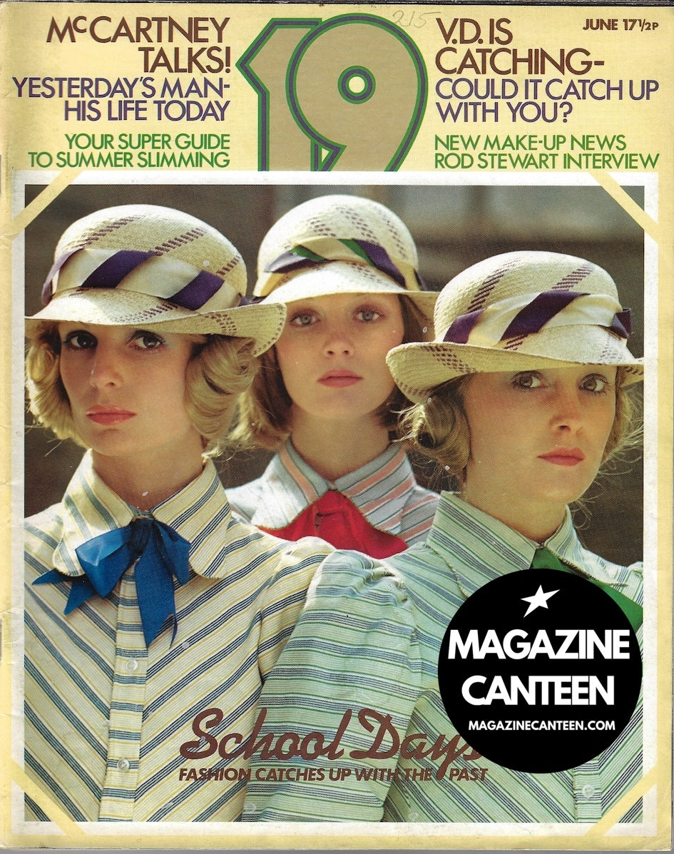 19 Magazine - John Bishop HARRI PECCINOTTI Paul McCartney MICHAEL CRAWFORD