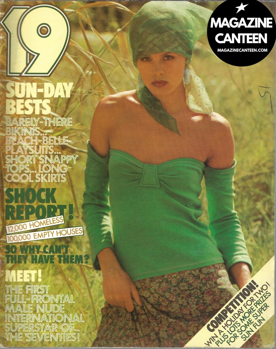 19 Magazine - Joe Dallesandro MIKE BERKOFSKY Vivienne Lynn RICHARD COLLINS July 1973