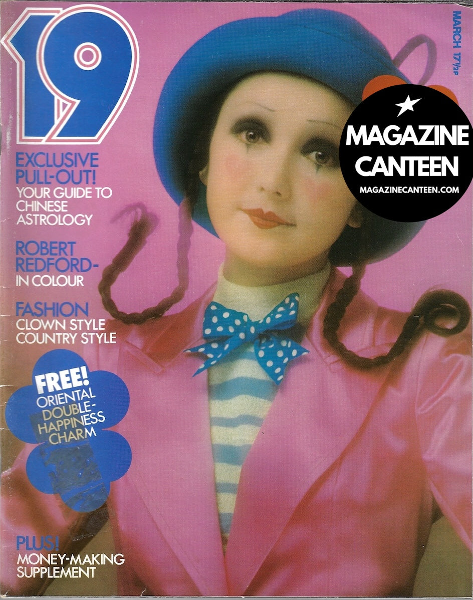 19 Magazine - Vivienne Lynn JAMES WEDGE Robert Redford DAVID TACK