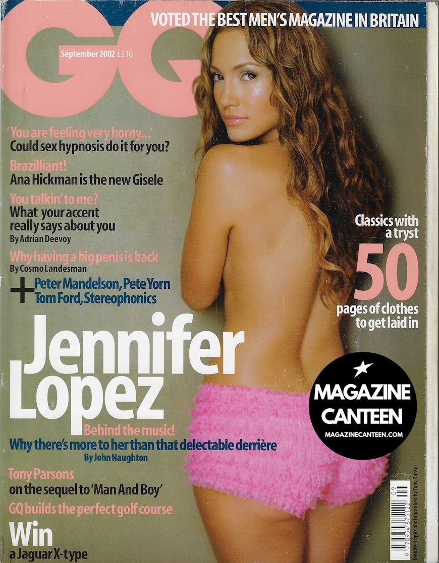 GQ Magazine September 2002 - Jennifer Lopez