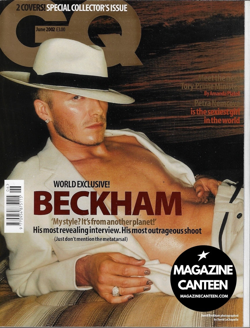GQ Magazine June 2002 - DAVID BECKHAM LaChapelle
