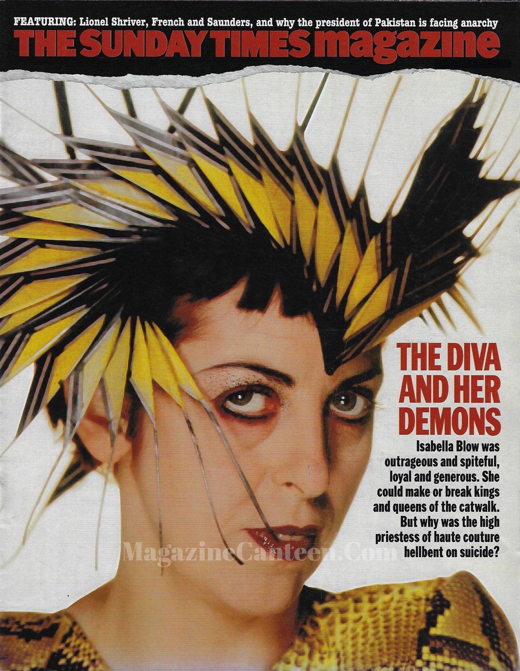 The Sunday Times Magazine - Isabella Blow Dawn French