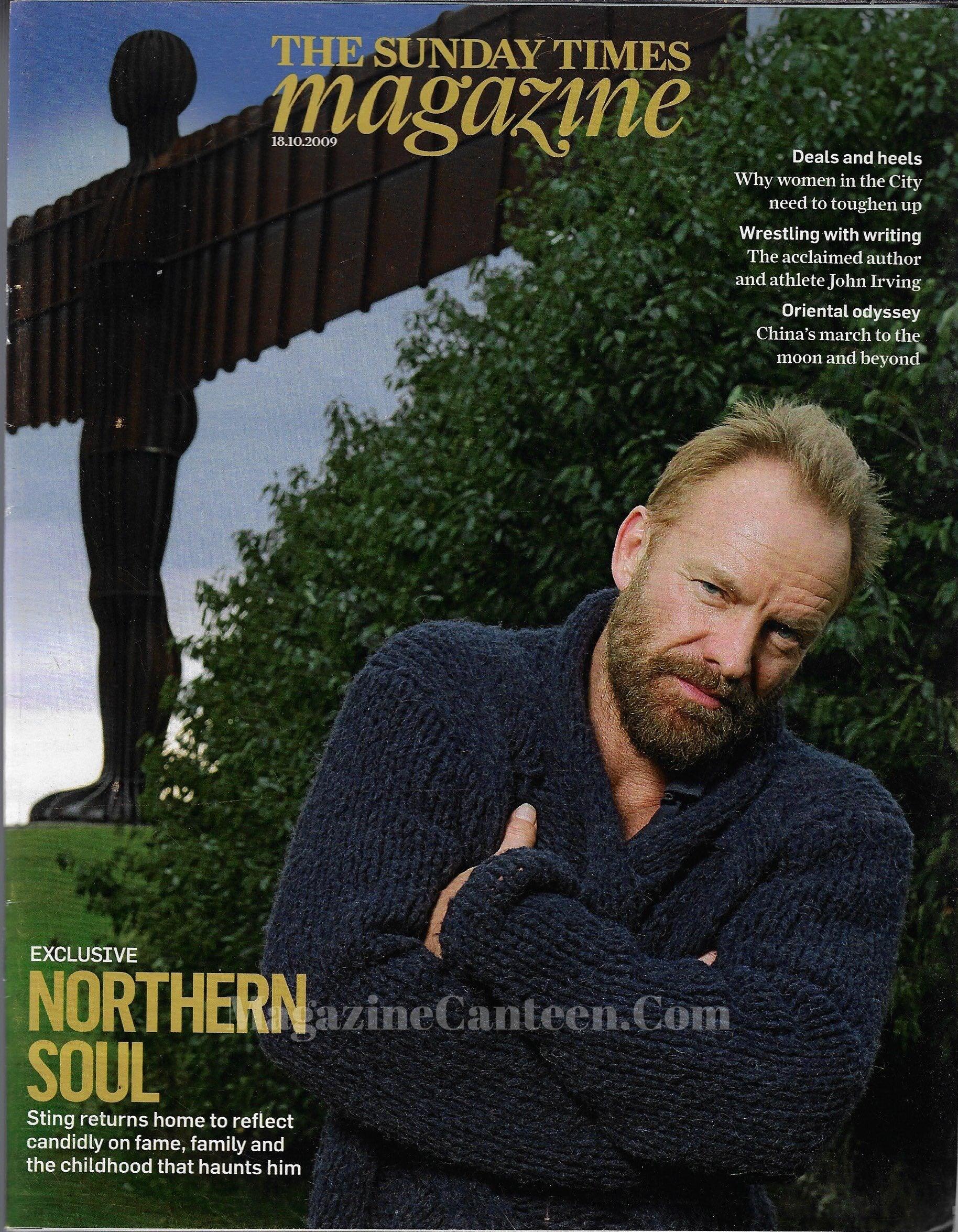 The Sunday Times Magazine - Sting The Police