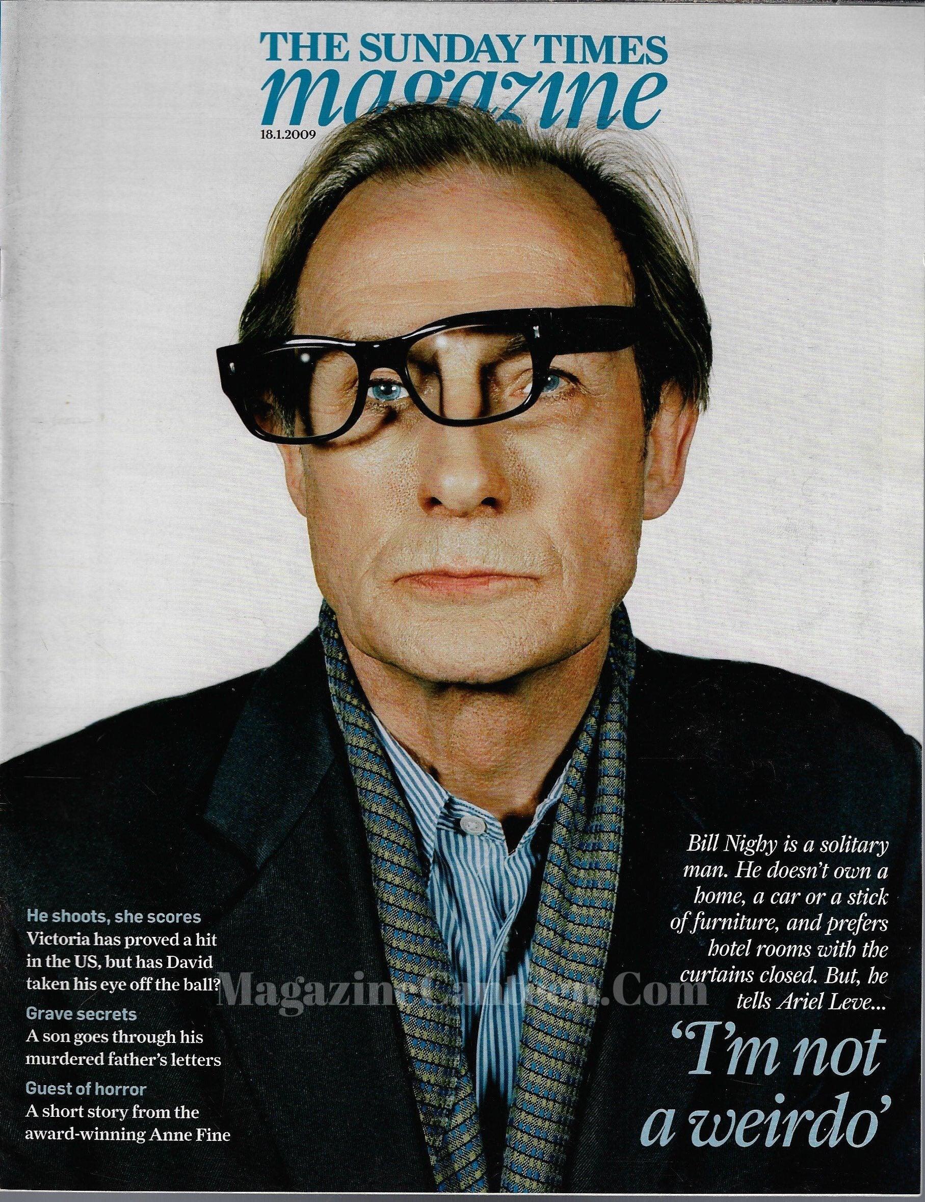 The Sunday Times Magazine - Bill Nighy