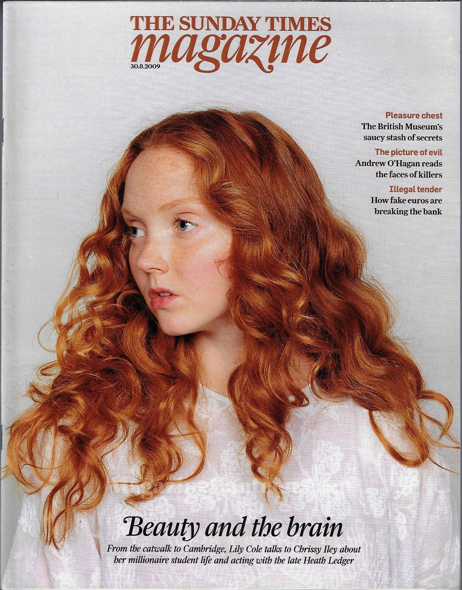 The Sunday Times Magazine - Lily Cole