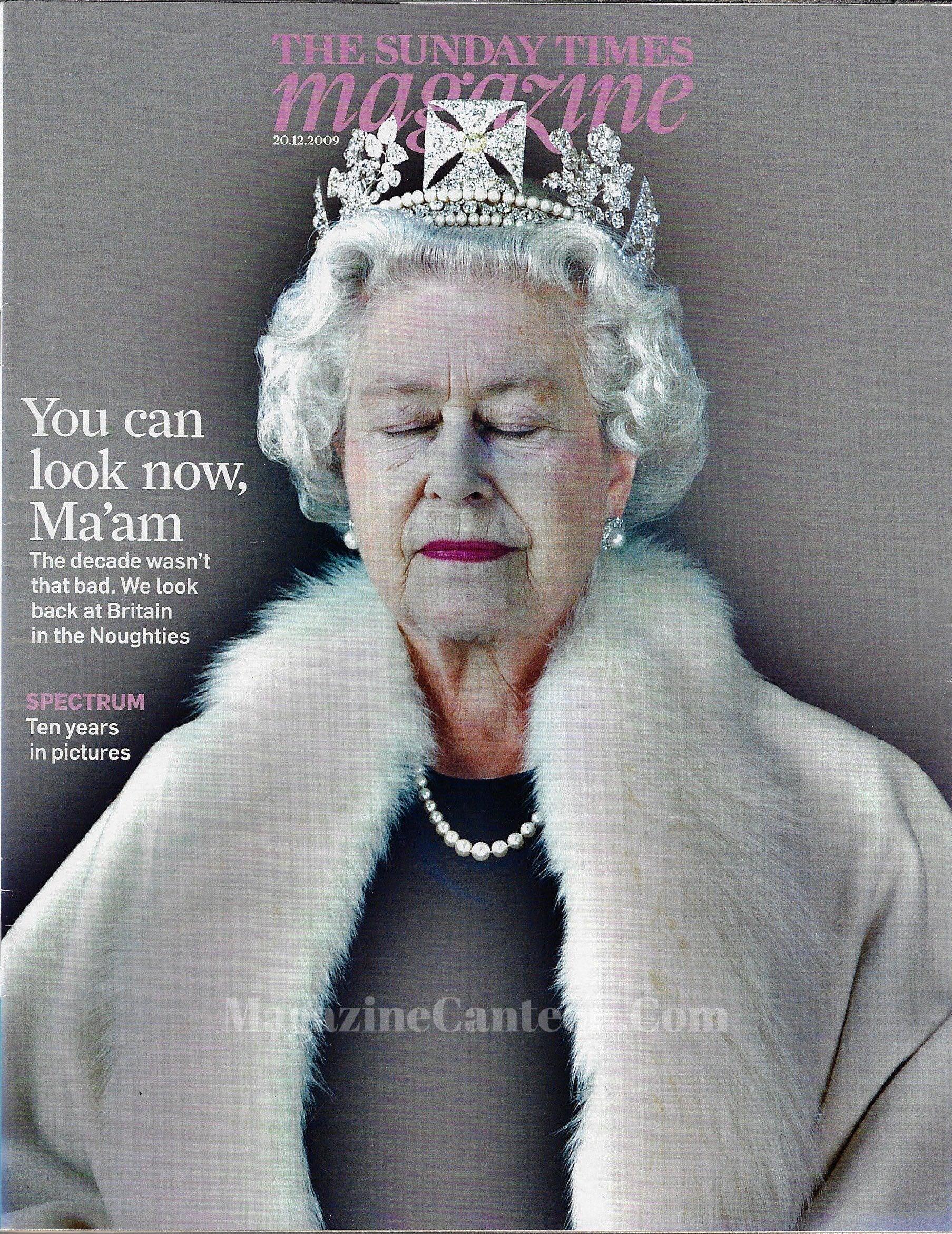 The Sunday Times Magazine - The Queen Elizabeth Chris Levine