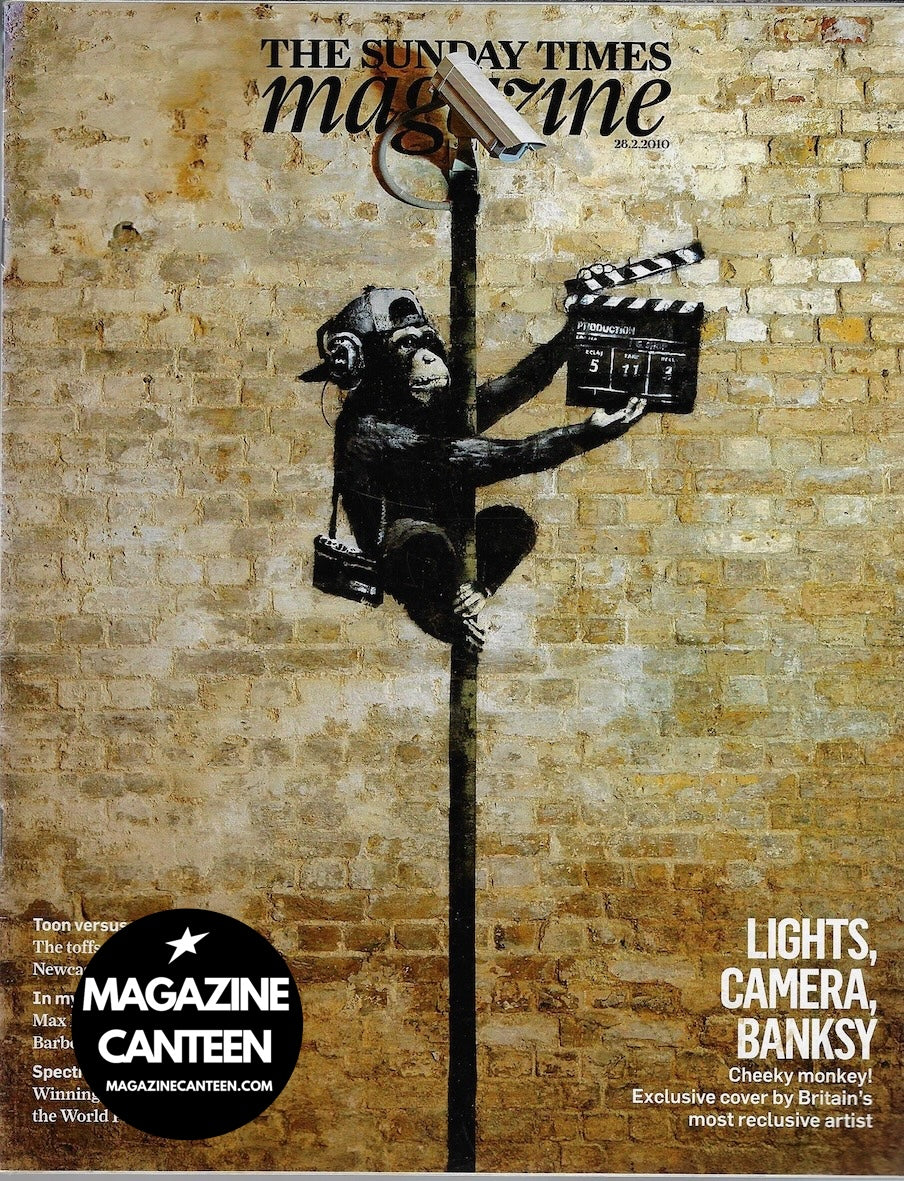 The Sunday Times Magazine - BANKSY Lights Camera 2010