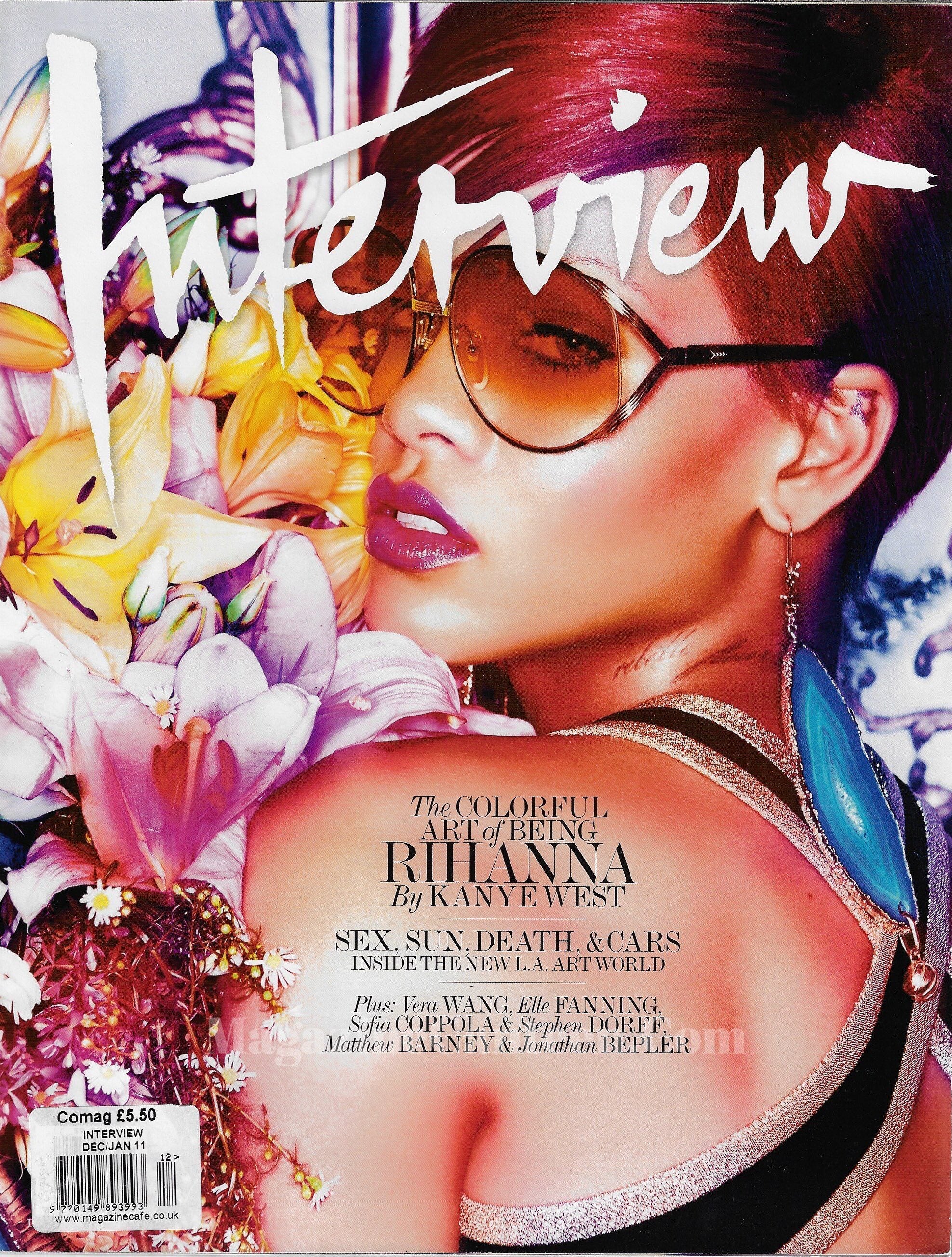 Interview Magazine - Rihanna 2010 2011
