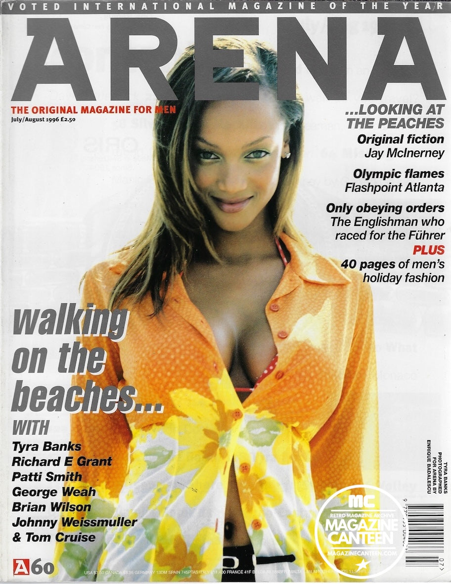 Arena Magazine - Tyra Banks MANIC STREET PREACHERS Bon Jovi PATTI SMITH