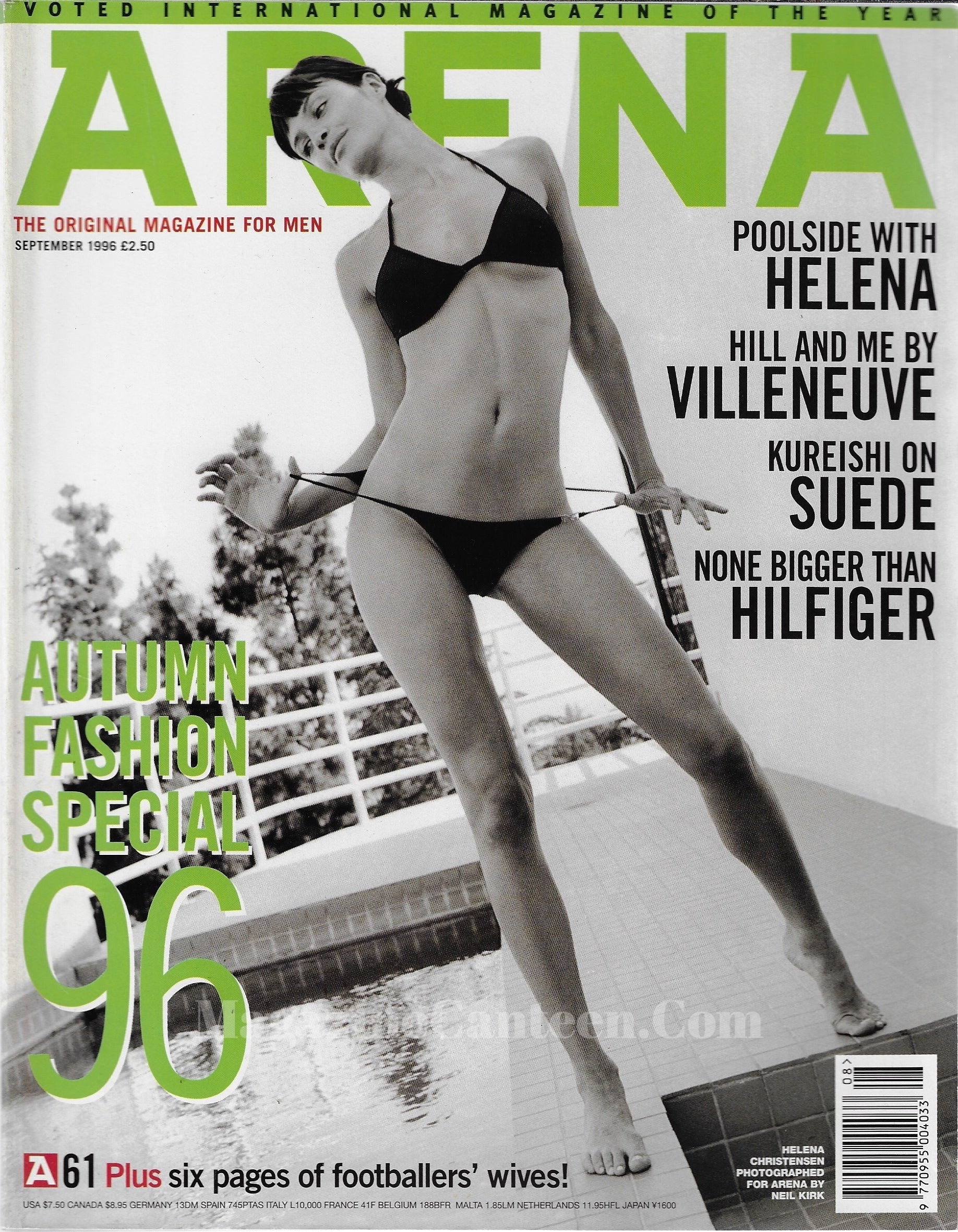 Arena Magazine 61 - Helena Christensen – magazine canteen