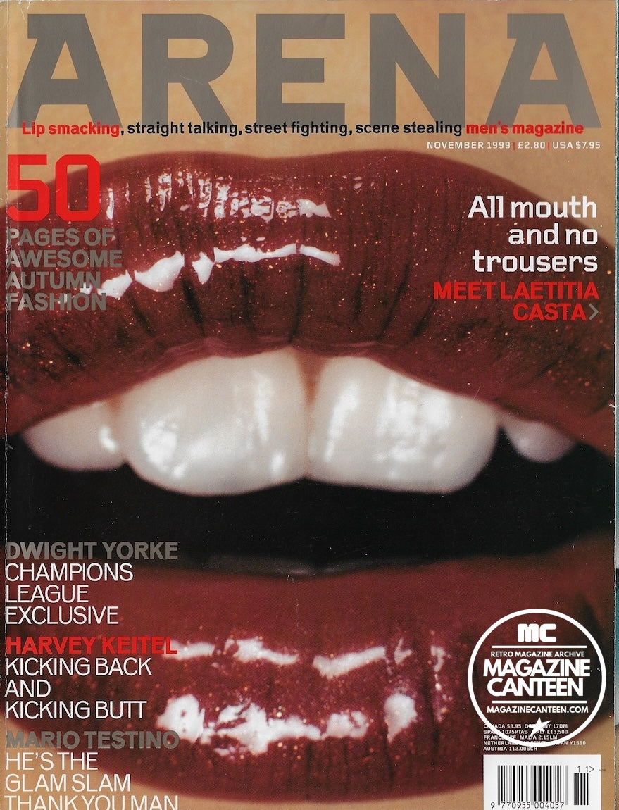 Arena Magazine - Laetitia Casta RIO FERDINAND Dave Courtney