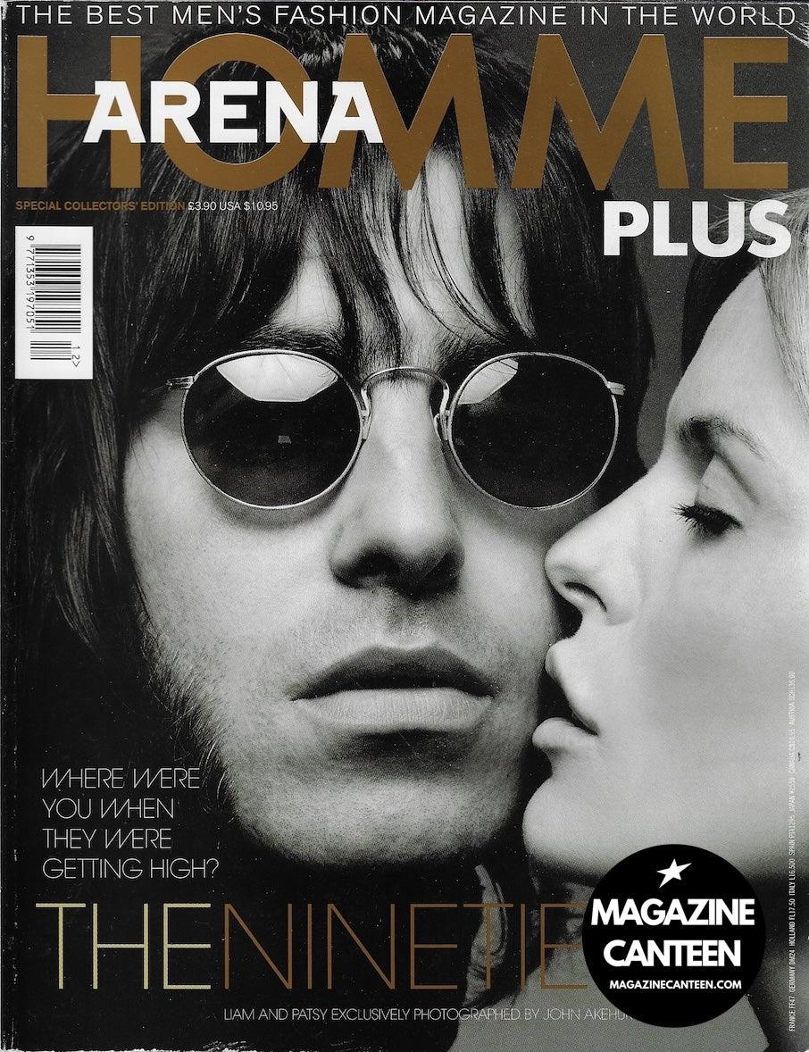 Arena Homme Magazine 12 - LIAM GALLAGHER Oasis PATSY Kensit Elton John
