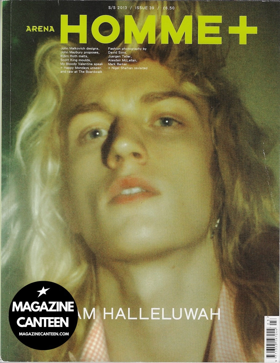 Arena Homme Magazine 39 - David Sims JOHN MALKOVICH Blondey McCoy