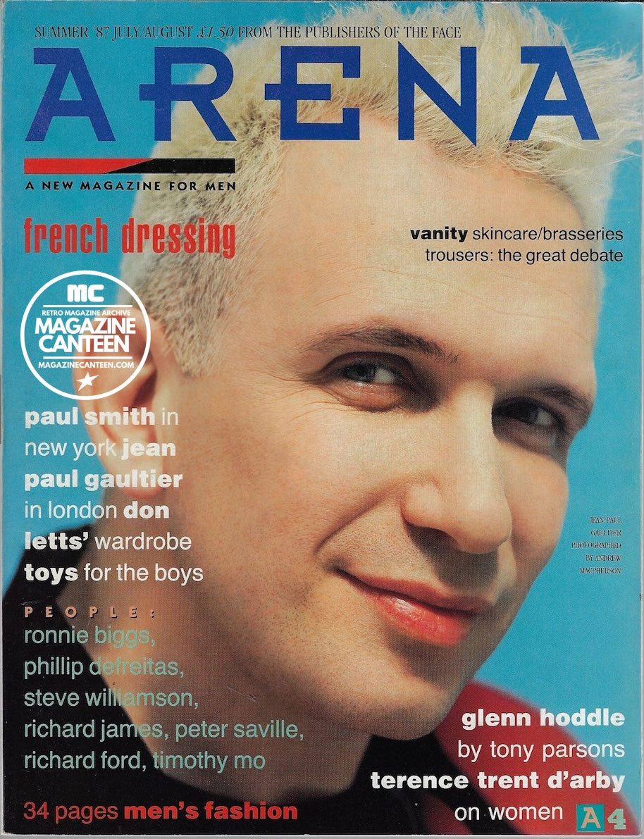 Arena Magazine - Jean Paul Gaultier Terence Trent D'Arby