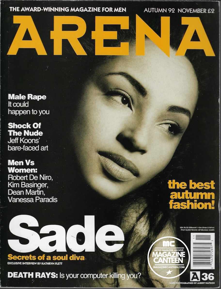 Arena Magazine - SADE ADU Albert Watson Vanessa Paradis