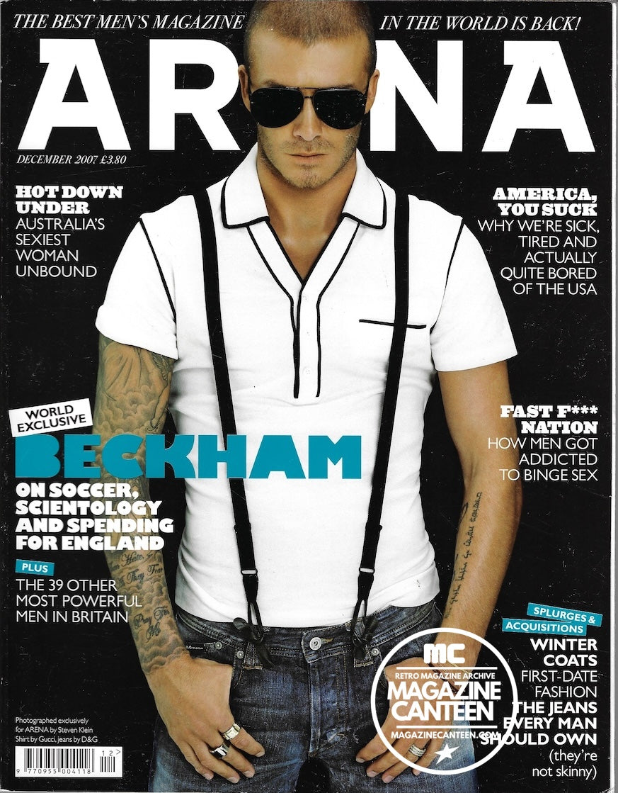 Arena Magazine - DAVID BECKHAM Steven Klein Melissa George David Gandy