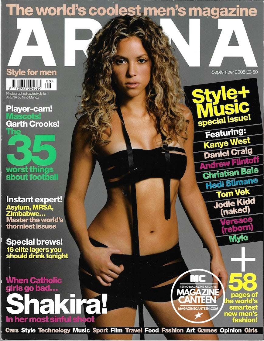 Arena Magazine - Kanye West SHAKIRA Noah Mills Gemma Atkinson