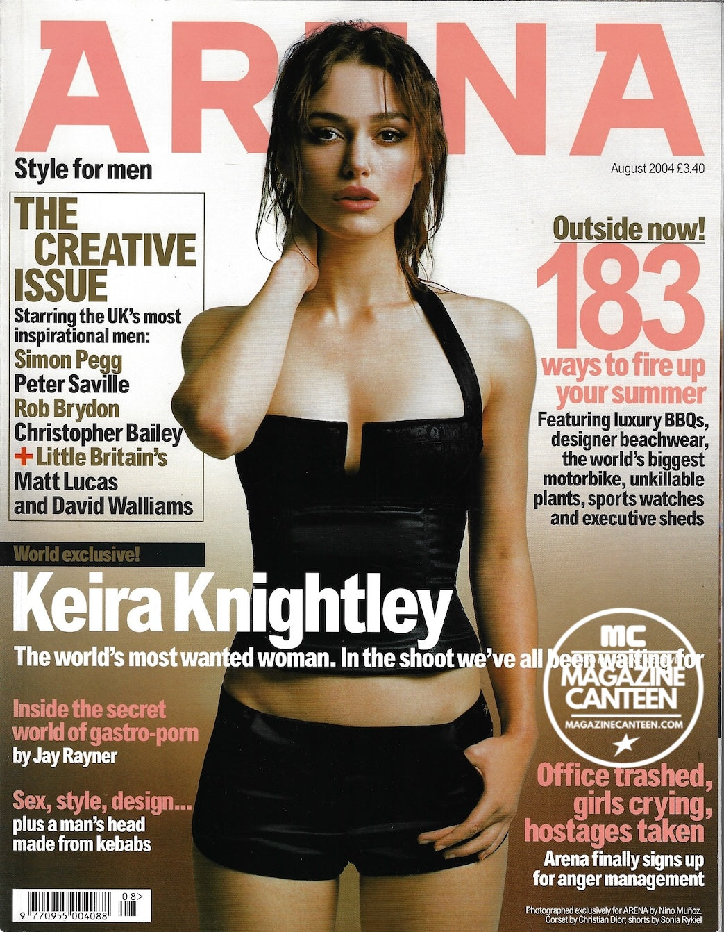 Arena Magazine - Keira Knightley AMBROSE OLSEN Peter Saville