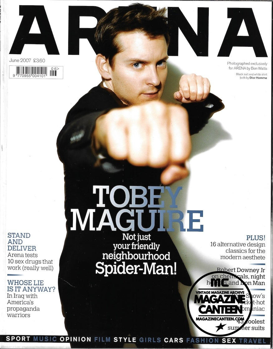 Arena Magazine - Tobey Maguire ALICE HAWKINS Rachel Blanchard