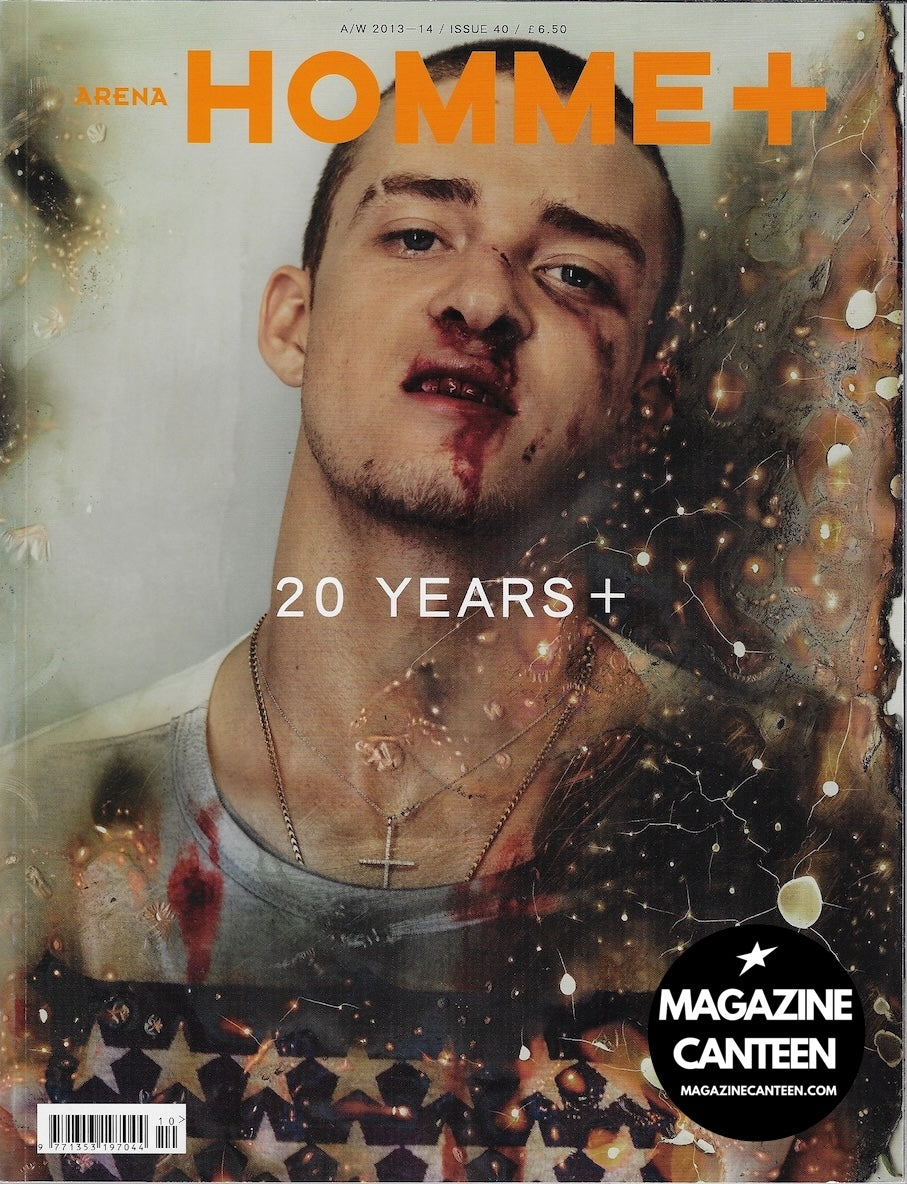 Arena Homme Magazine 40 - Justin Timberlake 20th Anniversary