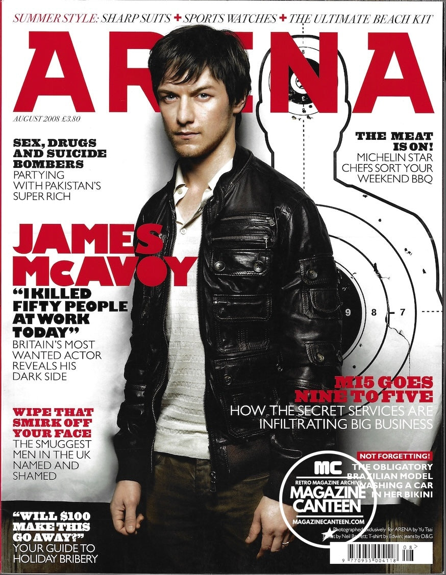 Arena Magazine - James McAvoy IZABEL GOULART George Lamb