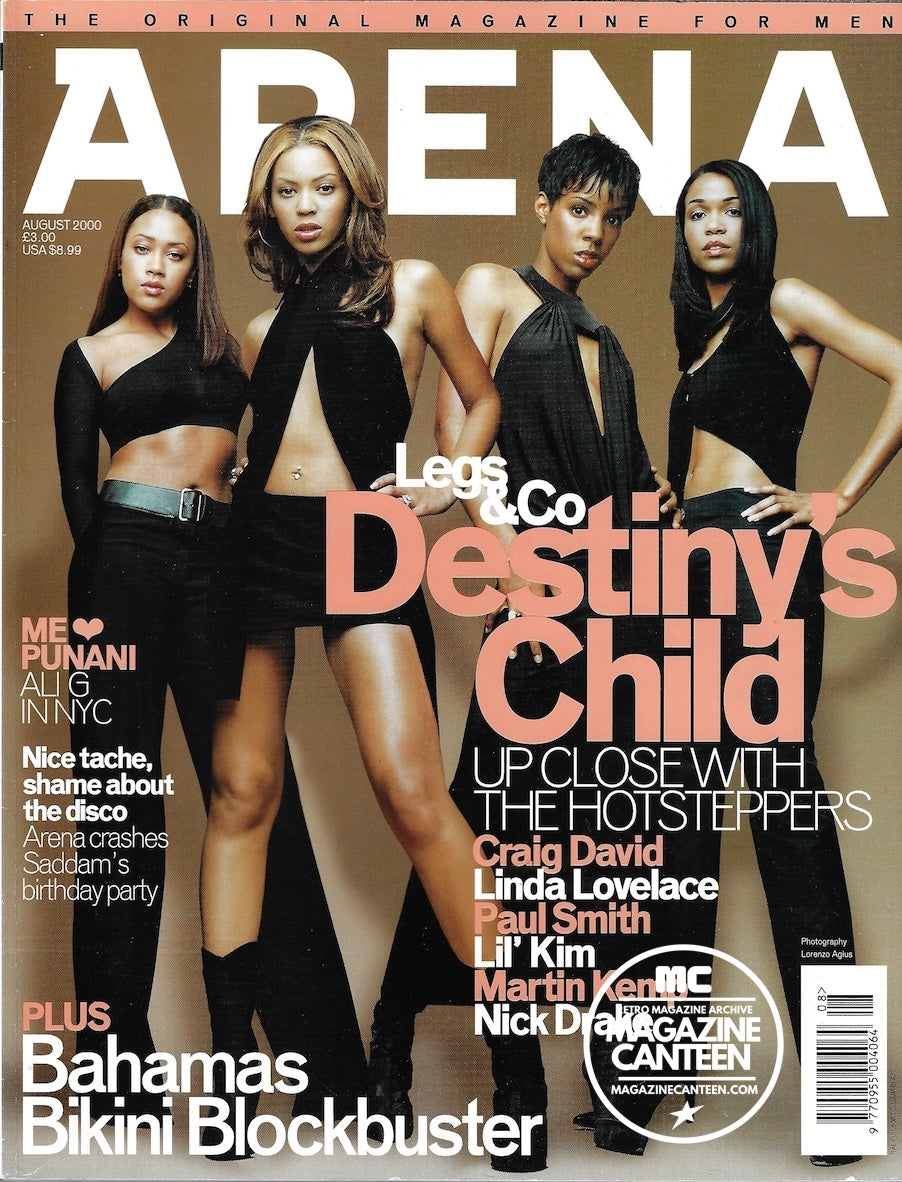 Arena Magazine - Destiny's Child FRANKIE RAYDER Martin Kemp CRAIG DAVID