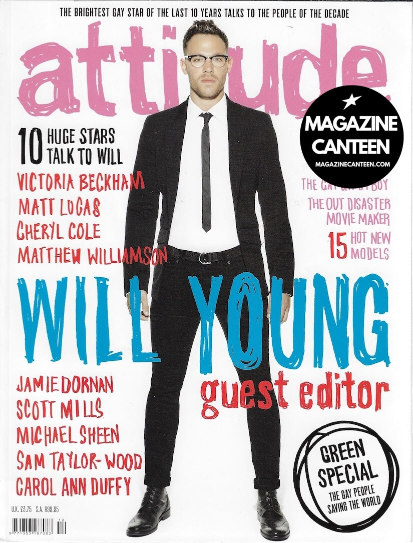 Attitude Magazine 185 - Will Young MICHAEL SHEEN Jamie Dornan 2009