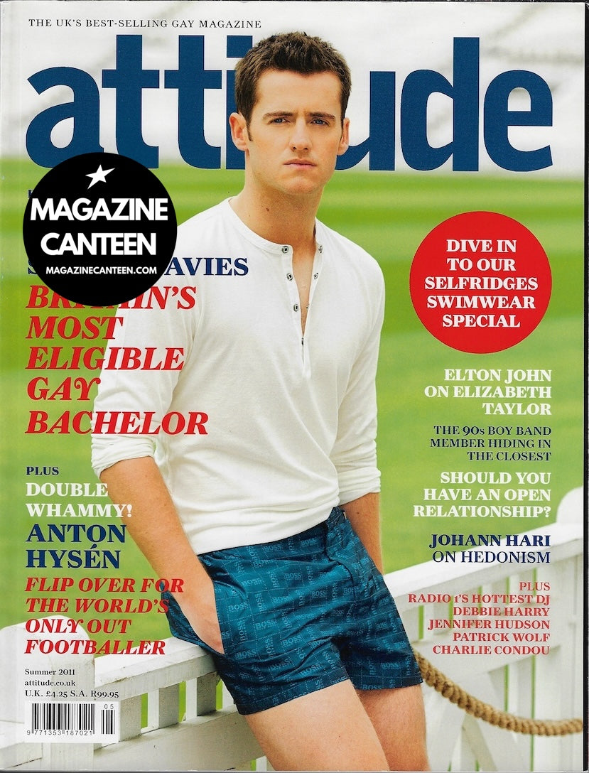 Attitude Magazine 205 - Steven Davies BAD BOYS INC 2011