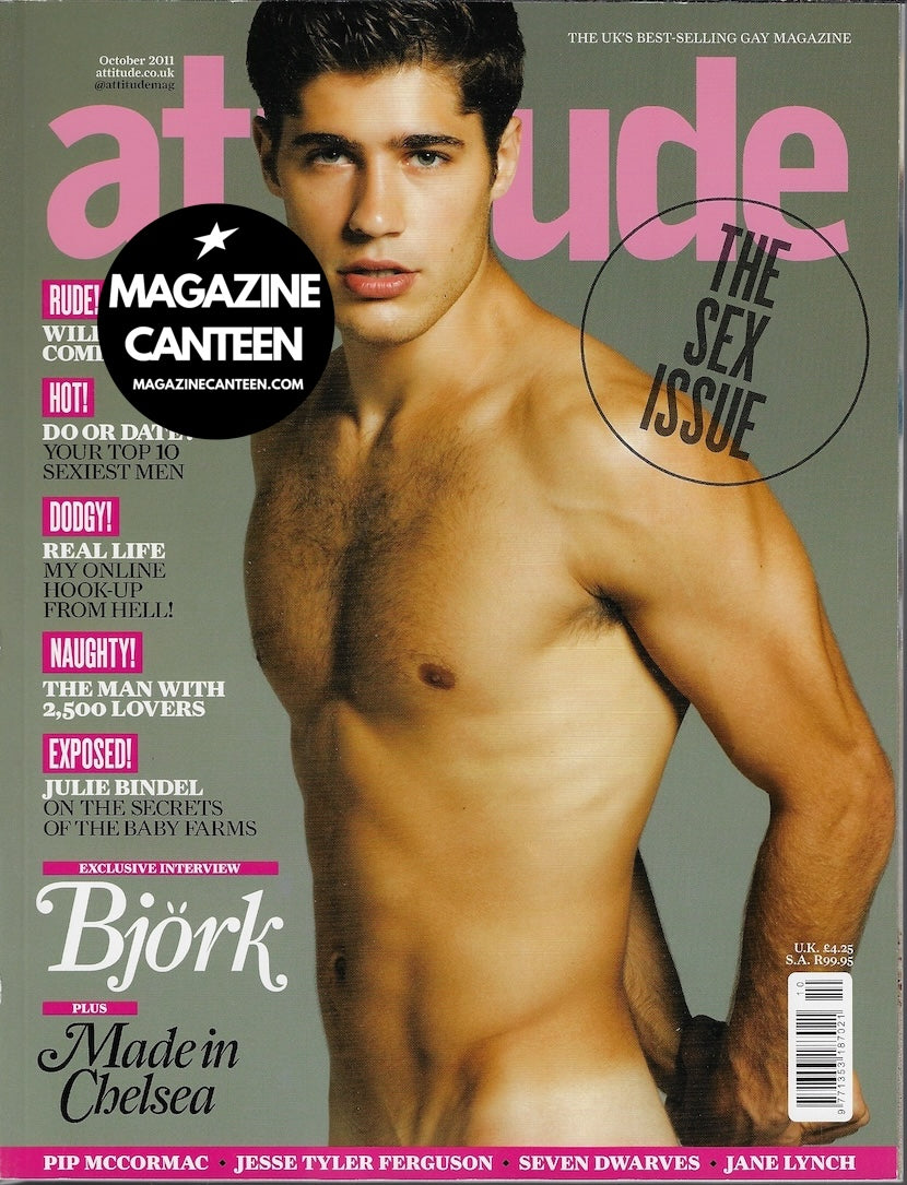 Attitude Magazine 210 - The Sex issue BJORK Caroline Flack 2011
