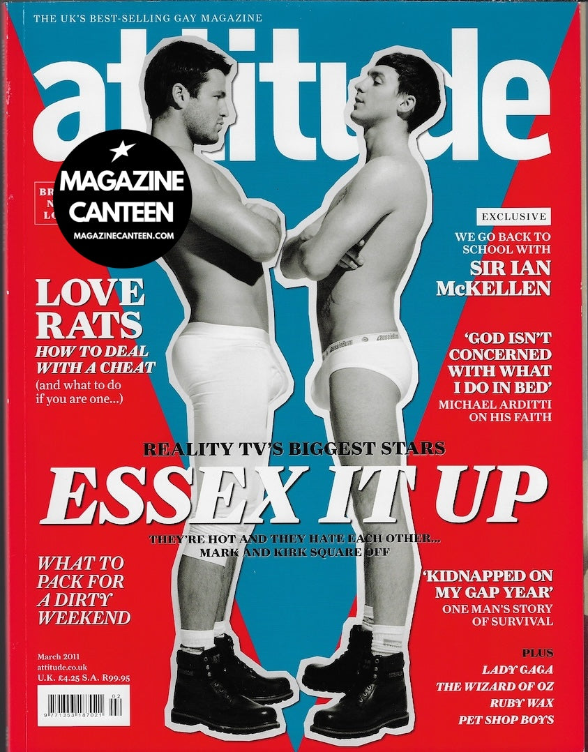 Attitude Magazine 202 - MARK WRIGHT Kris Norcross 2011