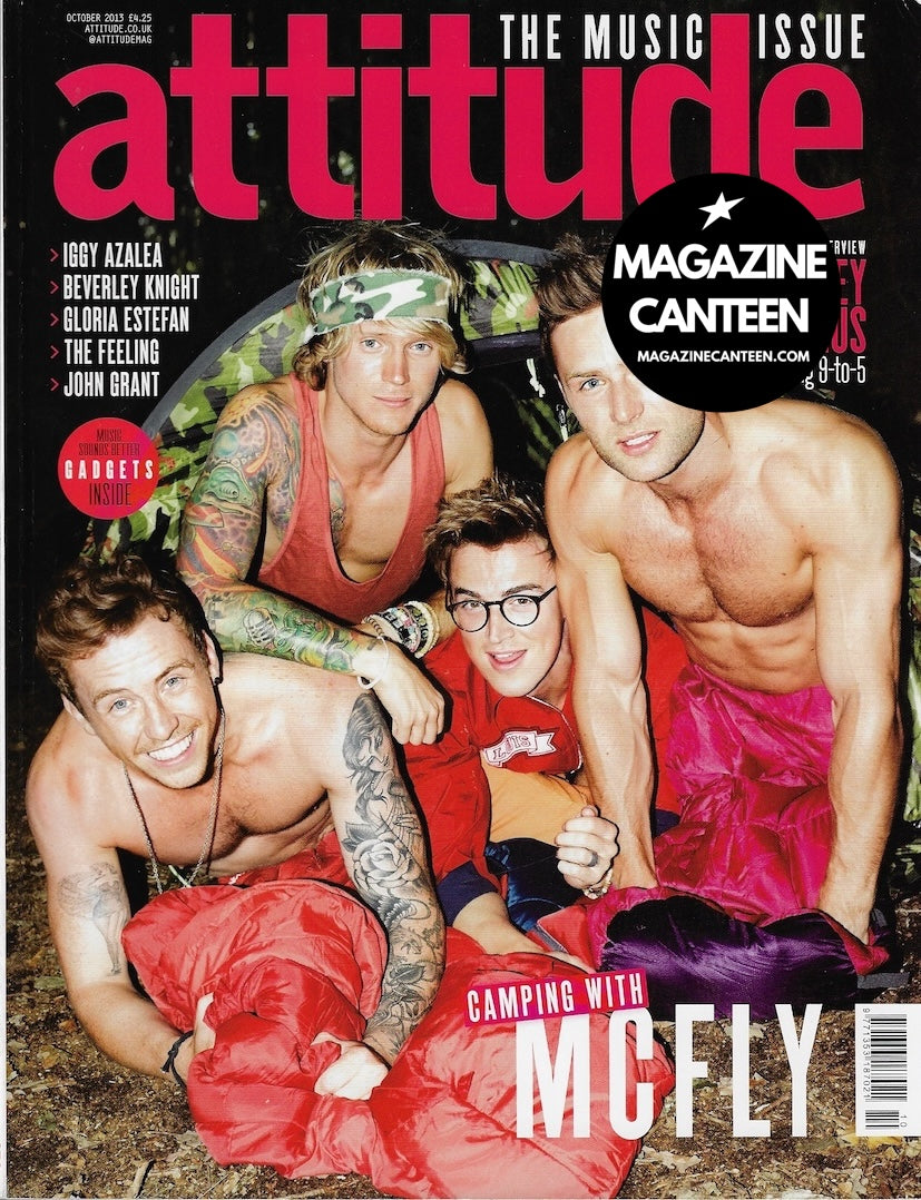 Attitude Magazine 236 - McFly HARRY JUDD David W Ross 2013