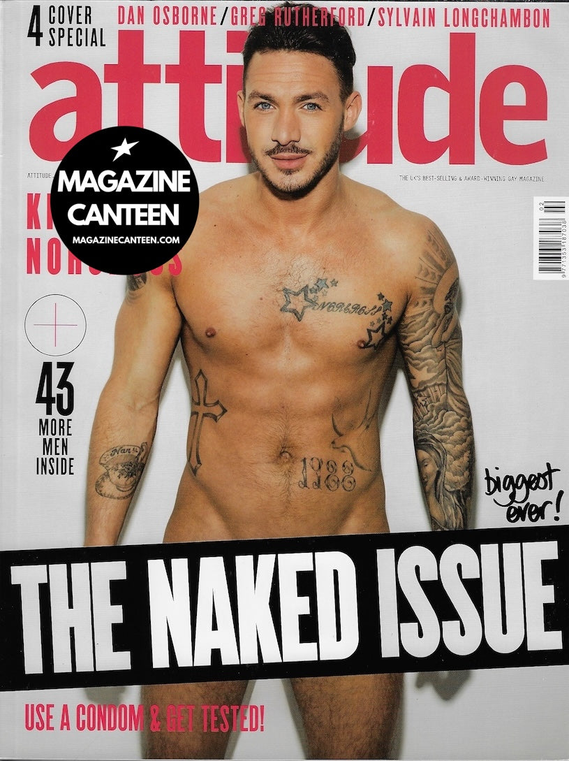 Attitude Magazine 241 - KIRK NORCROSS Charlie King 2014