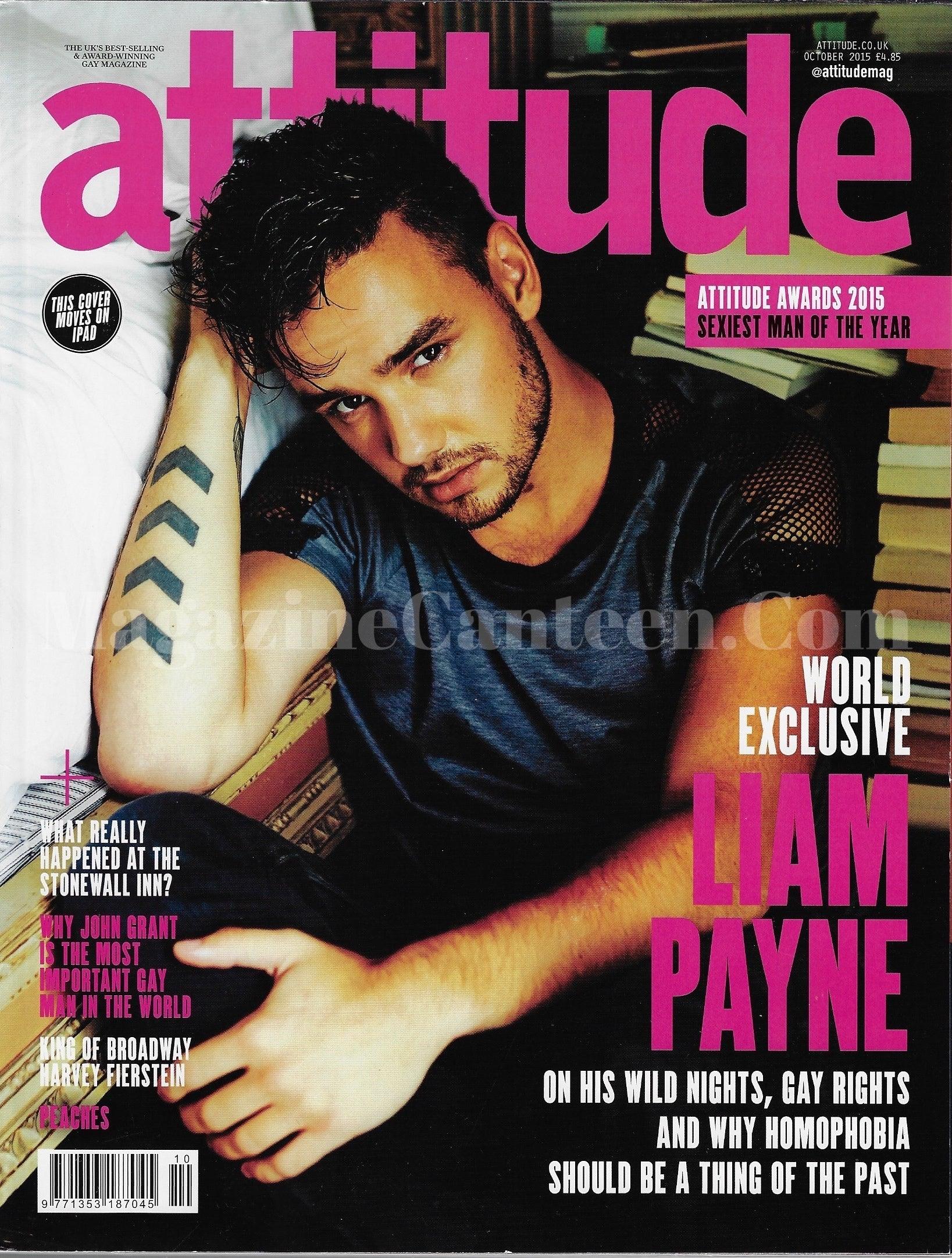 Attitude Magazine 262 - Liam Payne 2015