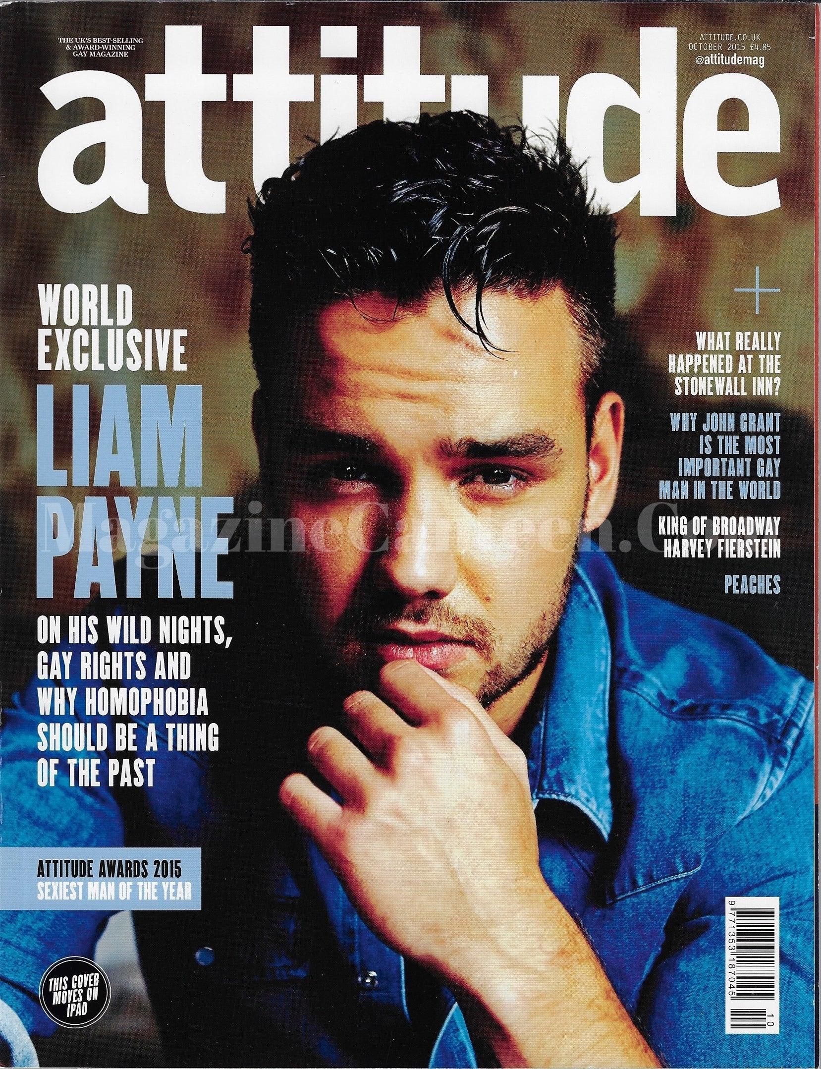 Attitude Magazine 262 - Liam Payne 2015
