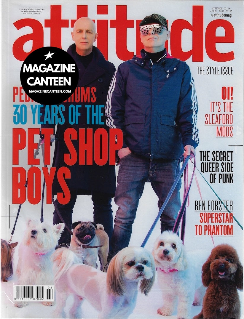 Attitude Magazine 268 - PET SHOP BOYS Sleaford Mods