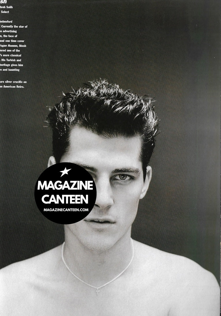 Attitude Magazine - ATESH SALIH Male Model BRADLEY DOUGHTY