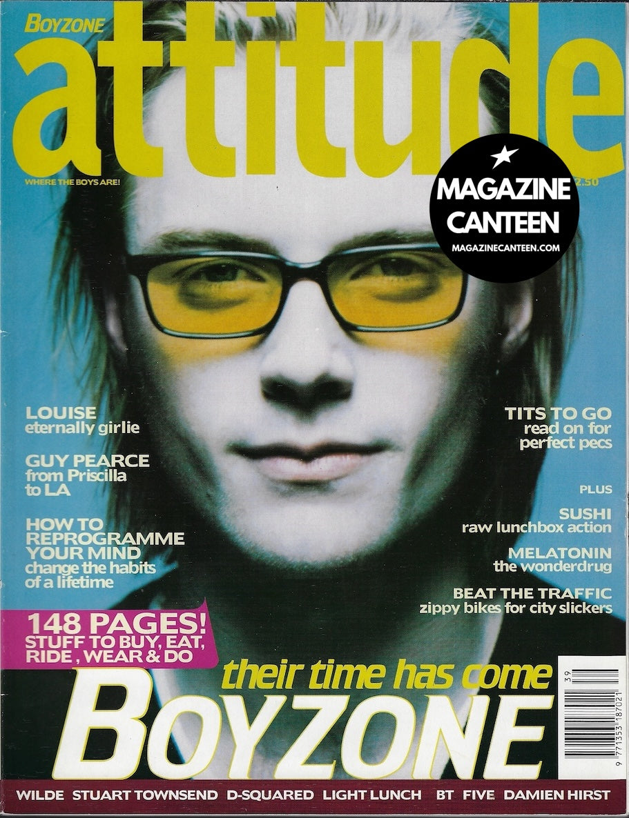 Attitude Magazine - Ronan Keating BOYZONE Stephen Gately