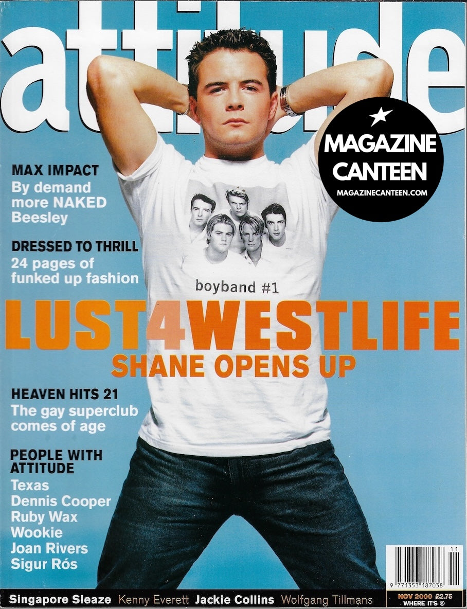 Attitude Magazine 79 - Shane Filan WESTLIFE Bill Gentle Sharleen Spiteri