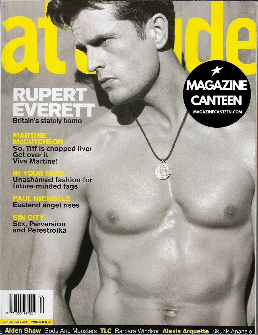 Attitude Magazine - Rupert Everett AIDEN SHAW Martine McCutcheon