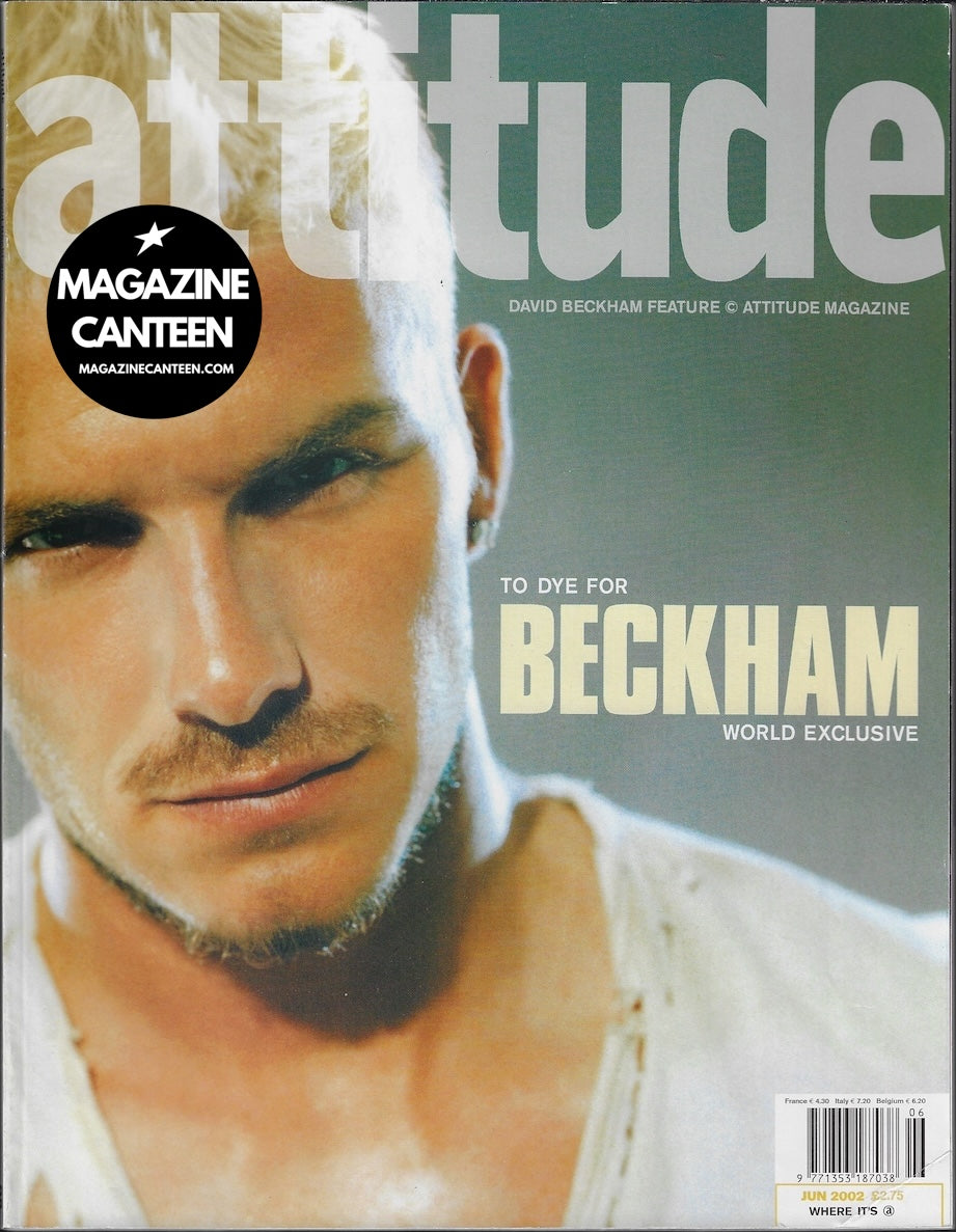 Attitude Magazine 98 - David Beckham 2002