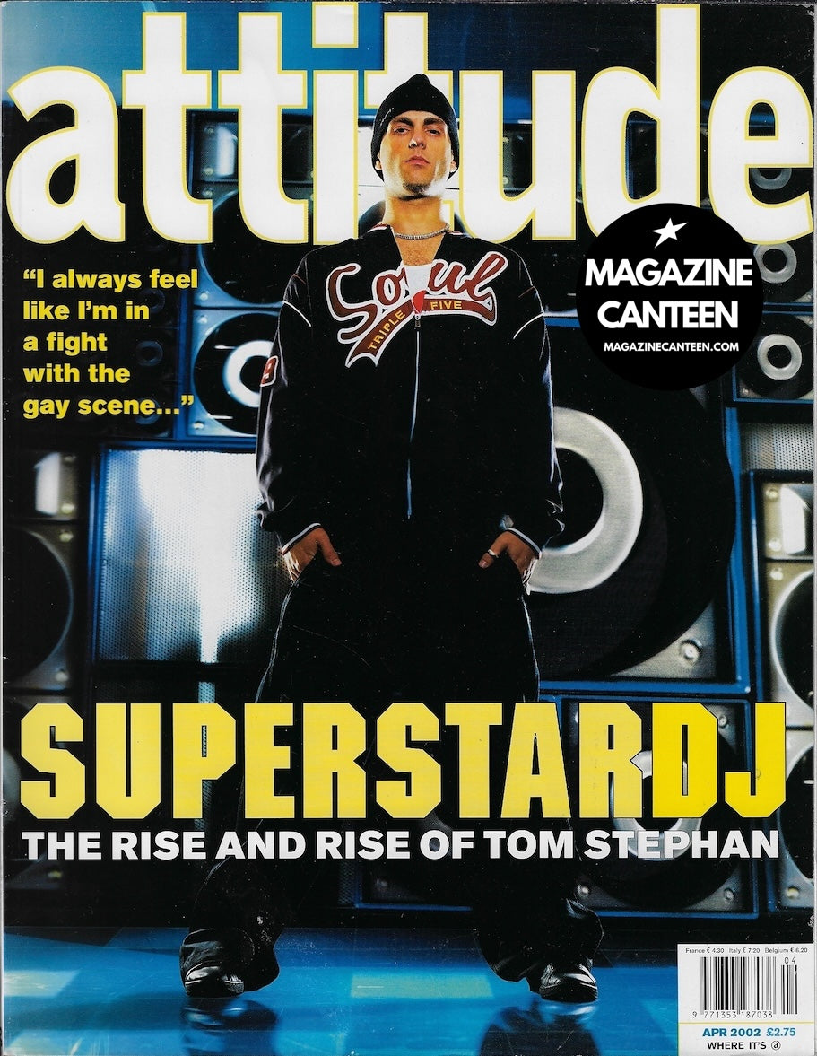 Attitude Magazine 96 - Tom Stephan LUKE EVANS Paul O'Grady