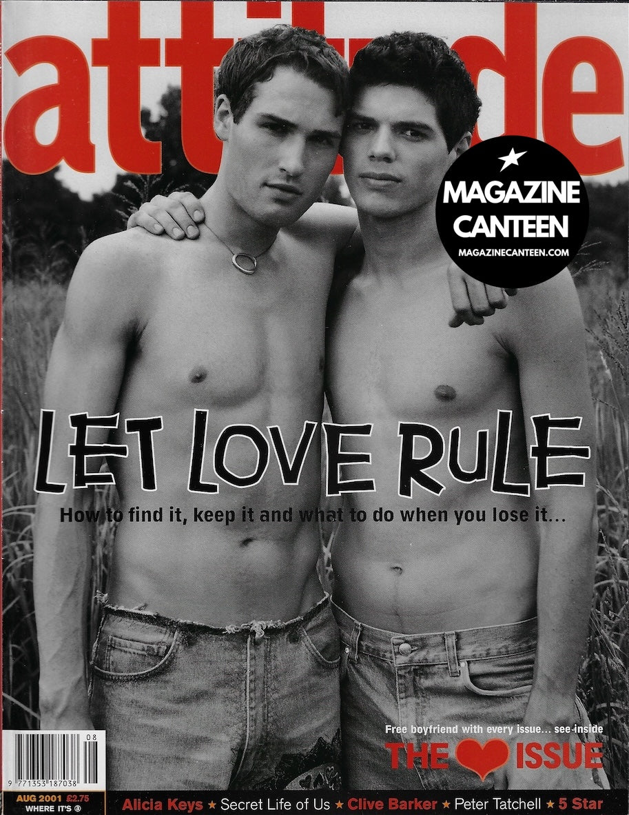 Attitude Magazine 88 - Clive Barker PETER TATCHELL 2001